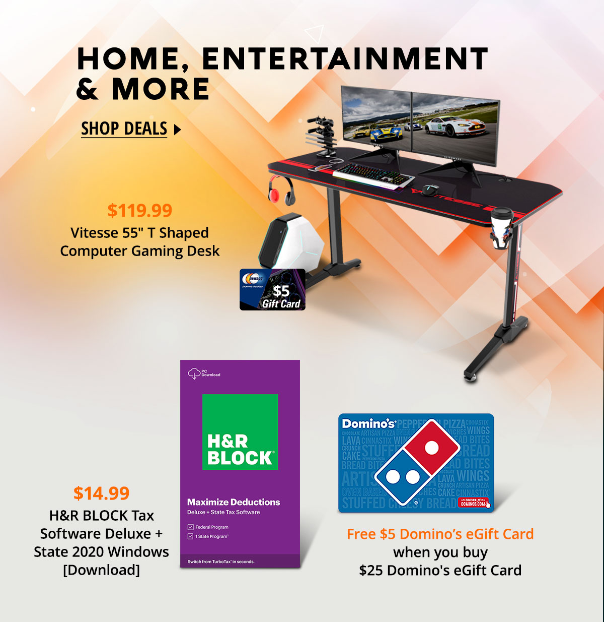 Home, Entertainment & More