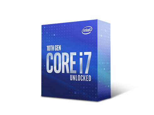 Intel Core i7-10700K Comet Lake 8-Core 3.8 GHz LGA 1200 125W Desktop Processor w/ Intel UHD Graphics 630