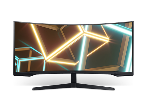 SAMSUNG Odyssey G5 C34G55T 34" WQHD 2K 1ms (MPRT) 165Hz HDR10 FreeSync Premium Curved Gaming Monitor