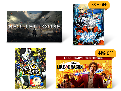 UP TO 88% OFF SELECT PC DIGITAL GAMES*