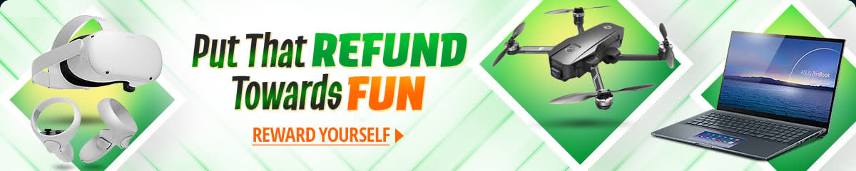 PUT THAT REFUND TOWARDS FUN 