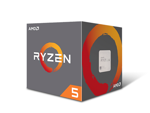 AMD RYZEN 5 2600 6-Core 3.4 GHz (3.9 GHz Max Boost) Socket AM4 65W YD2600BBAFBOX Desktop Processor