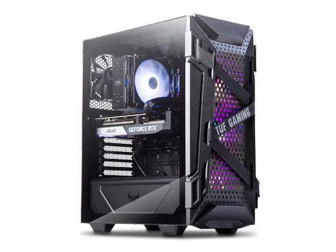 ABS Gladiator Gaming PC Intel i7 10700F ASUS Dual GeForce RTX 3070 8GB, G.Skill Ripjaw V 16GB DDR4, 1TB Intel M.2 NVMe SSD