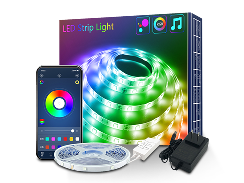 20M LED Strip Lights w/ 44-Key Remoter RGB Led Bluetooth