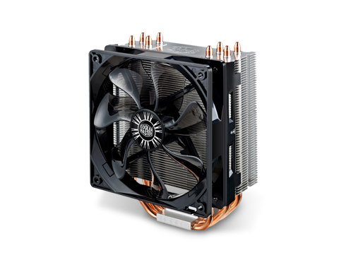 Cooler Master Hyper 212 Evo CPU Cooler, 4 CDC Heatpipes, 120mm PWM Fan, Aluminum Fins for AMD Ryzen/Intel LGA1200/1151