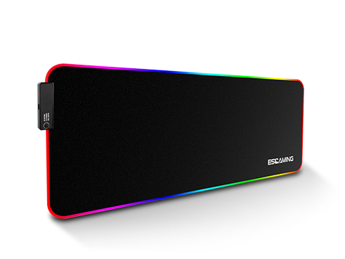 ESGAMING  Extended Large Oversize RGB Gaming Mouse Pad (35.4" x 15.7") 7 Color Lighting w/ 5 RGB effects