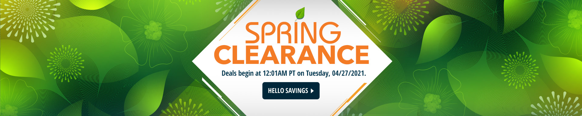 Spring Clearance