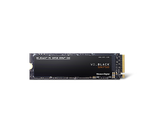 WD BLACK SN750 NVMe M.2 2280 500GB PCI-Express 3.0 x4 64-layer 3D NAND Internal Solid State Drive