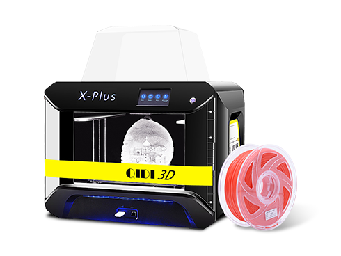QIDI TECH X-PLUS Industrial Grade 3D Printer w/ 4.3" Color Touchscreen Support