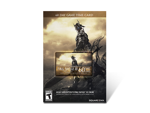 Final Fantasy XIV Online: 60 Day Time Card [Online Game Code]