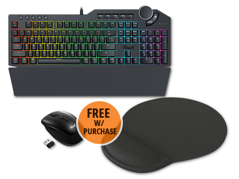 FREE GIFT WITH SELECT ROSEWILL INPUT DEVICES*