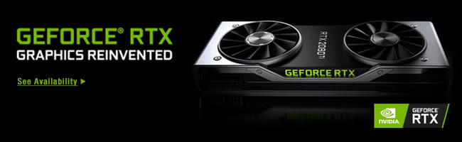 GEFORCE RTX GRPHICS REINVENTED - Pre-order Now