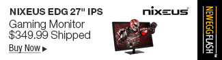 Newegg Flash - Nixeus EDG 27" IPS Gaming Monitor