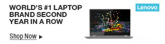 Lenovo - World's #1 Laptop Brand Second Year in a Row