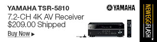 Newegg Flash - Yamaha TSR-5810 7.2-CH 4K AV Receiver