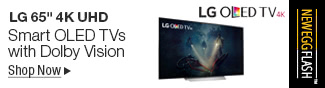 Newegg Flash - LG 65" OLED TV Campaign