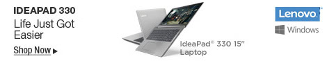 Lenovo - IdeaPad 330 15" Laptop