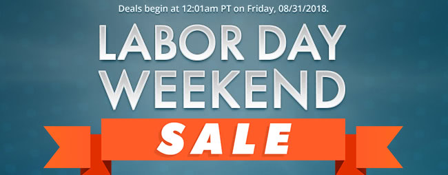 Labor Day Weekend Sale