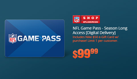 NFL Game Pass - Season Long Access [Digital Delivery]