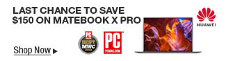 Huawei - Last Chance to Save $150 on Matebook X Pro