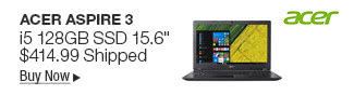 Newegg Flash -- ACER ASPIRE 3 -- i5 128GB SSD 15.6" $414.99 Shipped