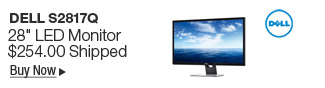 Newegg Flash - Dell S2817Q 28" LED Monitor