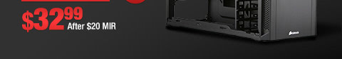 Corsair Carbide Series 200R Black Steel / Plastic Compact ATX Mid-Tower Case