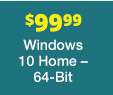 Windows 10 Home - 64-Bit