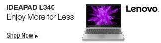 IdeaPad L340 Enjoy More for Less