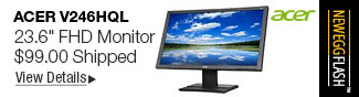 NeweggFlash - Acer V246HQL 23.6" FHD Monitor