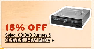 CD/DVD Burners & CD/DVD/Blu-ray Blank Media*