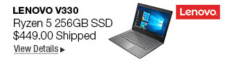 Newegg Flash - Lenovo V330 Ryzen 5 256GB SSD