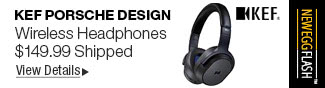 Newegg Flash - KEF Porsche Design Wireless Headphones