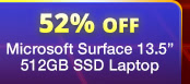 Microsoft Surface 13.5" 512GB SSD Laptop