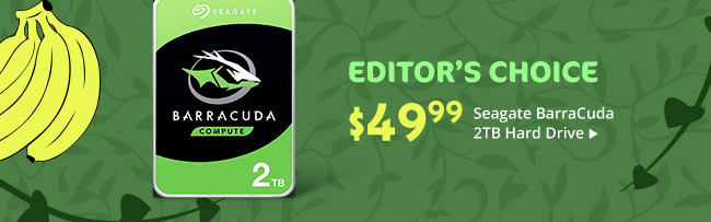 $49.99 Seagate BarraCuda 2TB Hard Drive