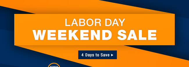 Labor Day Weekend Sale