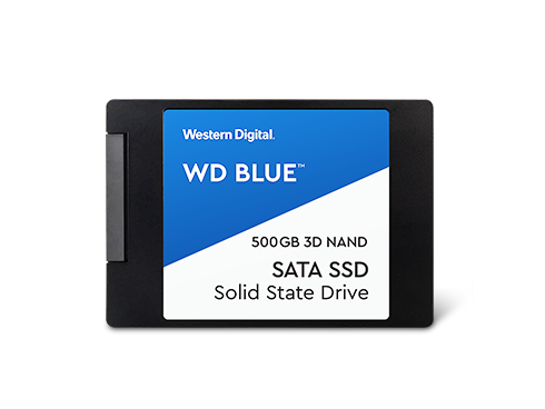 WD Blue 3D NAND 500GB SATA III 6Gb/s 2.5" Internal Solid State Drive