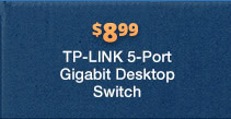 TP-LINK 5-Port Gigabit Desktop Switch