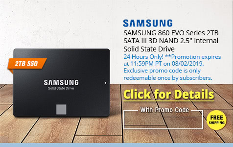 SAMSUNG 860 EVO Series 2TB SATA III 3D NAND 2.5" Internal Solid State Drive