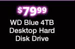 WD Blue 4TB Desktop Hard Disk Drive