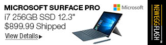 Newegg Flash - Microsoft Surface Pro i7 256GB SSD 12.3"