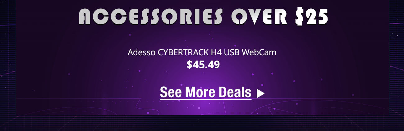 $45.49 Adesso CYBERTRACK H4 USB WebCam