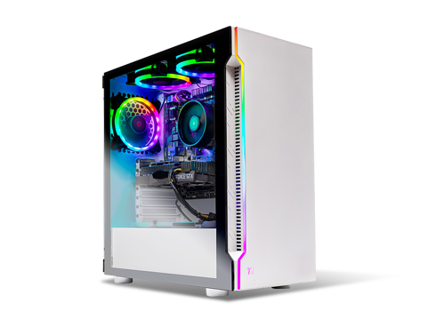 Skytech Archangel - Ryzen 5 3600, GeForce GTX 1660, 500 GB SSD, 16 GB DDR4, RGB Fans, Windows 10 Home, 802.11AC Wi-Fi - Gaming Desktop (ST-Arch3.0-0054-NE)