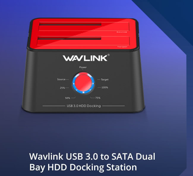 $25.99 Wavlink USB 3.0 to SATA Docking Station