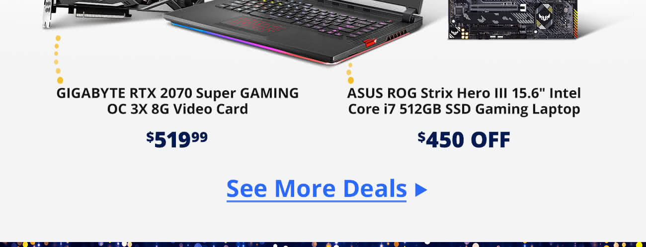 $450 Off ASUS ROG Strix Hero III 15.6" Intel Core i7 512GB SSD Gaming Laptop