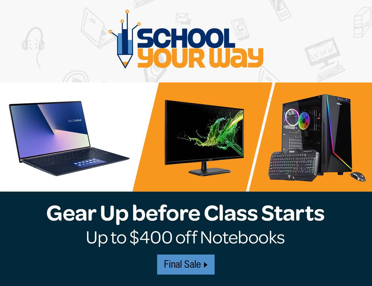 School Your Way -- Up to $400 off Notebooks