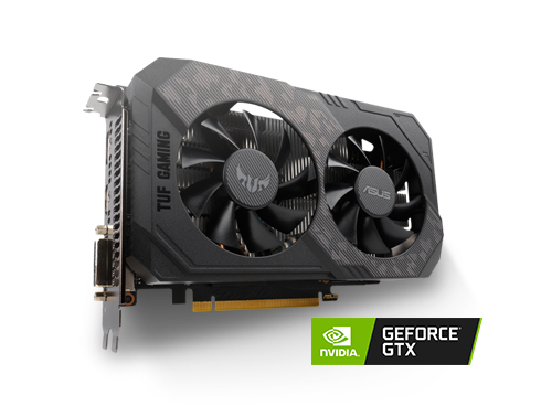 ASUS TUF Gaming GeForce GTX 1650 SUPER Overclocked 4GB Edition HDMI DP DVI Gaming Graphics Card