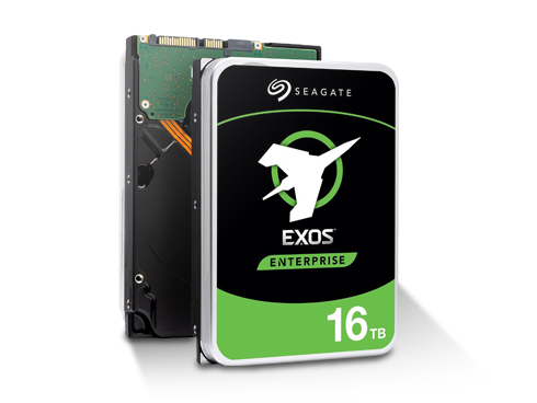 Seagate Exos 16TB Enterprise X16 SATA 6Gb/s 512e/4Kn 7200 RPM 256MB Cache 3.5" Internal Hard Drive