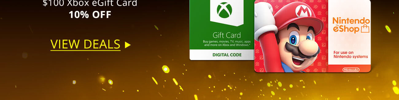 10% off $100 Xbox eGift Card