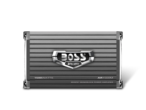 Boss ARMOR AR1500M Car Amplifier - 1500 W PMPO - 1 Channel - Class AB